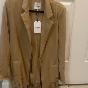 Serra Beige Women's Blazer